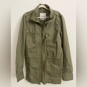 Madewell Olive Green Utility Jacket – Size XS